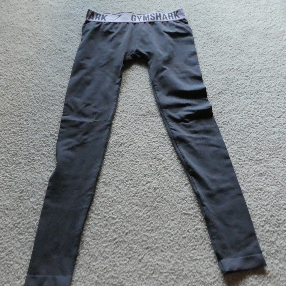 Gymshark Fit Leggings Charcoal/Chalk Pink